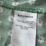 Reformation Floral Print green Y2K Skater Mini Skirt 4 Photo 4