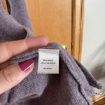 J. Jill Wool Cashmere Blend Tunic Knit Sweater Pockets Cottagecore S Capsule Purple Photo 4