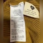 Madewell Wakeford Ruffle Sweater Tank Bronzed Lichen Size Small EUC Photo 5