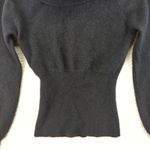 Patagonia Women's Medium Black 100% Cashmere Cowl Neck Sweater Dolman 50980 Photo 6