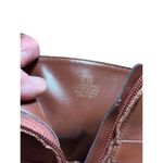 Ralph Lauren Brown Leather Lavinia Ankle Boots With Gold Chain Detail & Buckle Photo 7