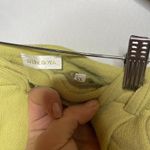 Stine Goya lime green muslin high rise wide leg pants sz XS Photo 2