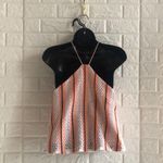 Sugar Lips ‎ peach lattice halter top Photo 3