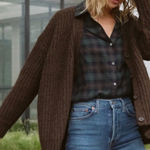 Jenni Kayne Forest Plaid Flannel Shirt Green Size XXL Photo 0