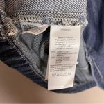 Madewell  Dress Denim Darted Mini Zip-Front Short Sleeve Size 0 Puff Sleeve Women Photo 14