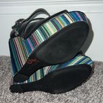 Unlisted Striped Wedge Heels Photo 4