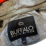 Buffalo David Bitton Buffalo David Britton striped short sleeve hoodie shirt size large Photo 3