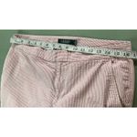 Ralph Lauren Polo Ralph Lauren Trouser Pink White Striped Cropped Pants Women size 8 Photo 6