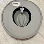 Mud Pie Gray Tie Braided Fedora  Photo 2