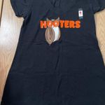 Hooters B85 #9 Womens  Girl Vneck Tshirt Color Black size Xxs fit to Medium Photo 0