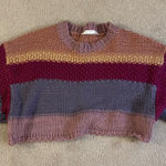 Altar'd State Cropped Knit Sweater  Photo 0