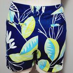 Stylus blue tropical print shorts size 12 Photo 3