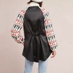 Sleeping on Snow fair isle paneled Sherpa jacket Size S Black Photo 3