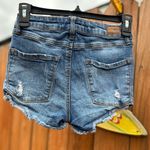 RSQ Venice Mid Rise Distressed Shorts Size 3 Photo 2