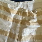 Seventy Y2K Cream and Tan Silk Midi Skirt L White Size L Photo 5