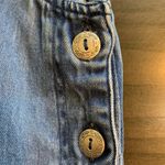 AKS Amy K. Su for Nordstrom Denim Jean Dress Sleeveless Maxi Pockets Medium Blue Photo 3