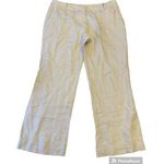 Willi Smith  Tan Linen Pants Size 14 Photo 0