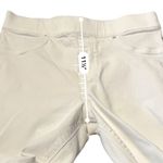 Spanx  Ankle Skinny Jeans Women's Medium White Raw Hem Stretch Shaping Pants Photo 8