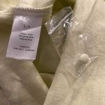 We Wore What  Camp Collar Linen Shirt Dress in Garden Glade Photo 4