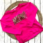 Juicy Couture Bling Graphic MEOW Sweatshirt Sequins *Vintage in NWOT Conditon* Photo 2