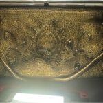 Antique vintage gold beaded handbag. Photo 4