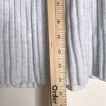Aerie light gray charge sweater skirt cozy soft fall size small Photo 4