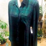 Old Navy  Green Plaid SleepShirt Photo 0