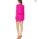 Krisa Smocked Surplice Dress in Amp Photo 1