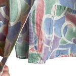 Barco Women Scrub Top‎ S Pastel Floral Medical Uniform Nurse Workwear Dental Purple Photo 3