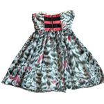 Erin Fetherston Strapless Blue Pink Mini Dress Sweetheart Neckline Size 6 Womens Photo 8