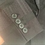 Armani Exchange Textured Stripe Blazer Black Size 2 Photo 5