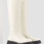 3.1 Phillip Lim Kate Tall Boots in White, Size 38.5 New in Box + Dust Bag $650 Photo 1