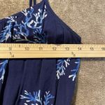 Old Navy  Dress Womens Small Poplin Cami Navy Blue Knee Sun Adjustable Coastal Photo 4