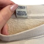 Sporty & Rich New York Fitness Club Crewneck Sweatshirt In Cream Size M Photo 7