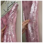 Love Shack Fancy Stasia Pink Floral Sequin Strapless Midi Dress Size 2 Photo 11