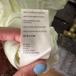 We The Free Free People batwing oversized t shirt size small pastel yellow and white stripe Photo 3