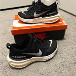 Nike ZoomX Black and White Running Shoes Photo 0