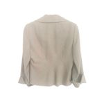 Akris  Gray Lightweight 100% Wool Blazer Sz 8 Photo 4
