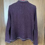 Woolrich  Amethyst Heather Wool Blend Sweater Photo 5