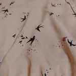 Reitmans Size Medium M Pale Pink Blouse Shirt Sheer Wrap Tie Button Chic Pastel Photo 4