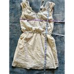Sisstrevolution Ivory Bonnie Sleeveless Woven Mini Dress Small White Photo 7