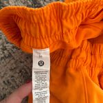 Lululemon Orange  Shorts Hotty Hot 4" Photo 2