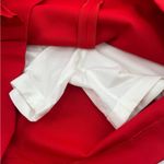 Tory Burch  Sport Tech twill ruffled golf skort red ruffle snap sz 2 Photo 5