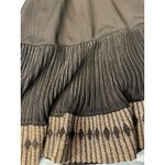 Alaia Black Long Sleeve Square Neck Pleated Skirt Dress Size S Photo 1