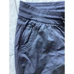 The North Face Womens Black Nylon Stretch Drawstring Jogger Pants M Photo 3