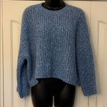 Sincerely Jules Textured Crew Neck Sweater Blue Women Size XS EUC Photo 0