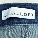 Loft  Dark Indigo Cropped Jeans Photo 4