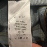 Gucci NWT  embroidered flower skinny jeans sz 25 Photo 6