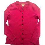 Banana Republic  cardigan sweater hot pink XS Photo 2