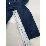 Dress Barn Womans  Medium Navy Button Upbiker Jacket Photo 5